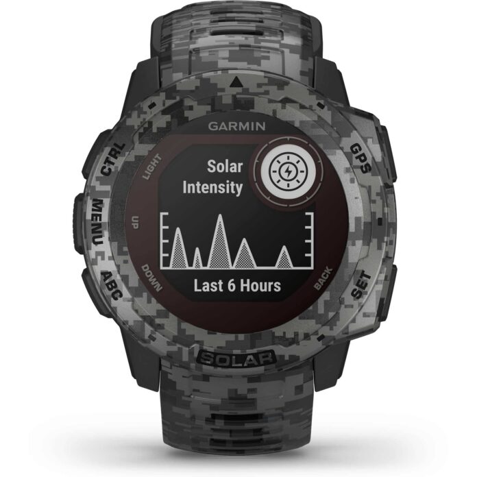 Đồng hồ Garmin Instinct Solar Camo Edition (Graphite)