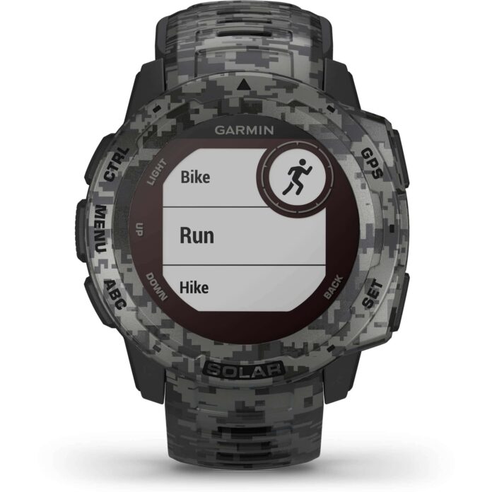 Đồng hồ Garmin Instinct Solar Camo Edition (Graphite)