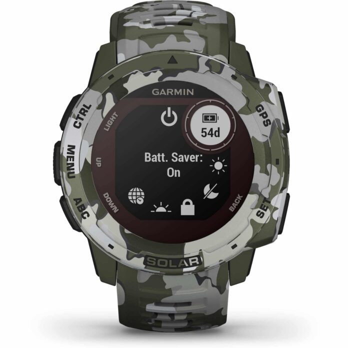 Đồng hồ Garmin Instinct Solar Camo Edition (Lichen)