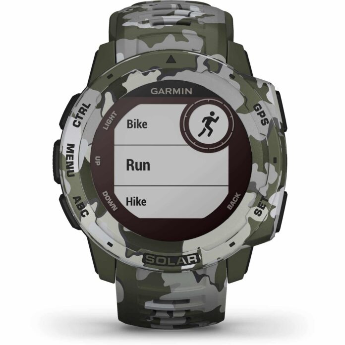 Đồng hồ Garmin Instinct Solar Camo Edition (Lichen)