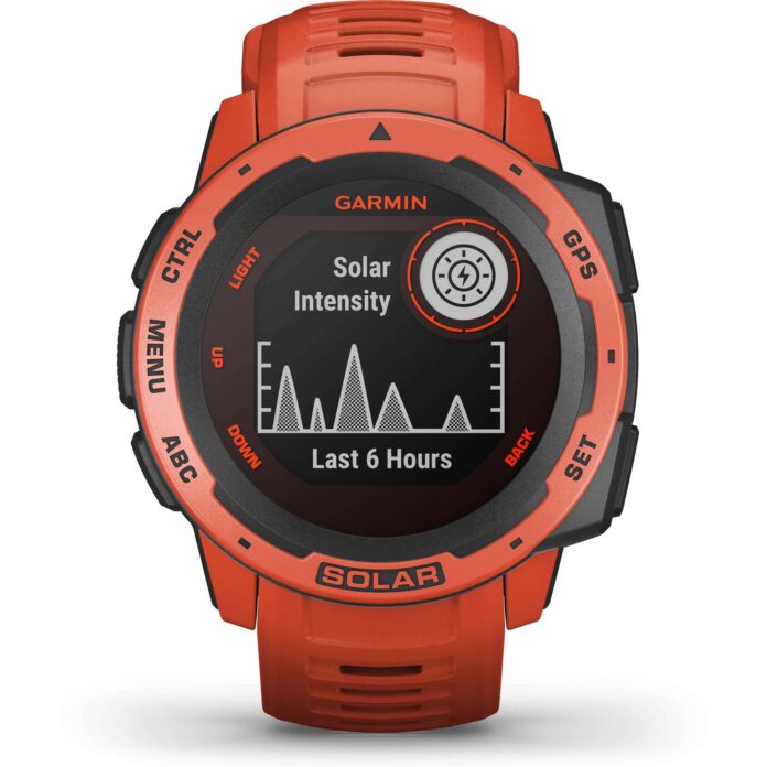 Đồng hồ Garmin Instinct Solar (Flame Red)