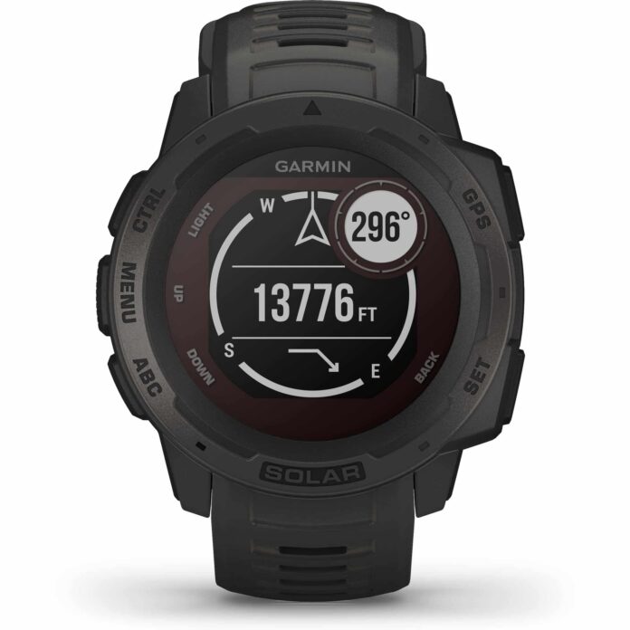 Đồng hồ Garmin Instinct Solar (Graphite)