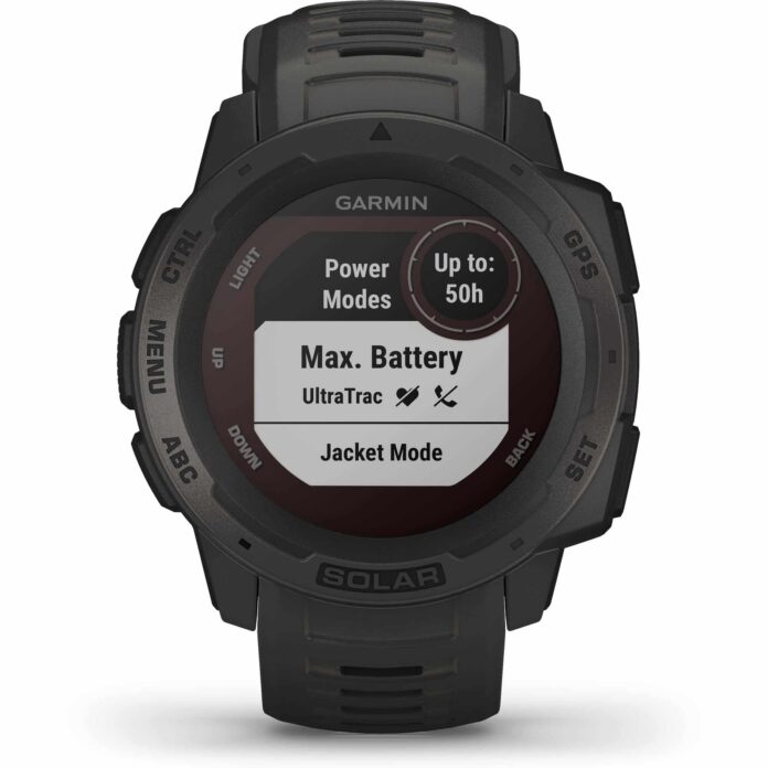 Đồng hồ Garmin Instinct Solar (Graphite)