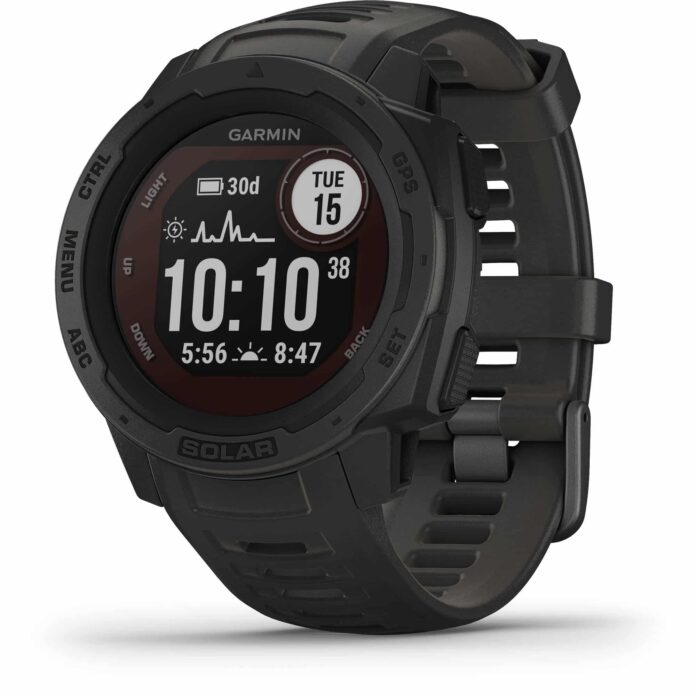 Đồng hồ Garmin Instinct Solar (Graphite)