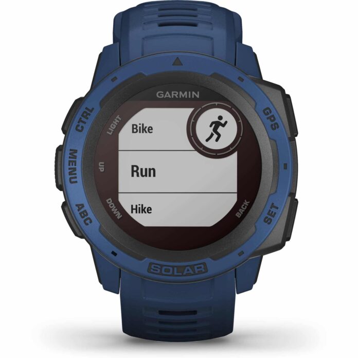 Đồng hồ Garmin Instinct Solar (Tidal Blue)