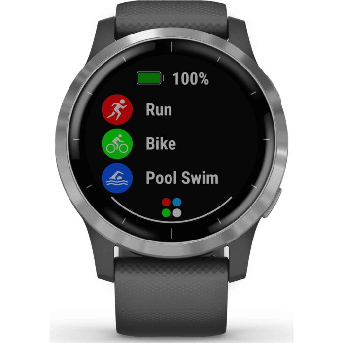 Đồng hồ Garmin vivoactive 4 (45mm, Gray)