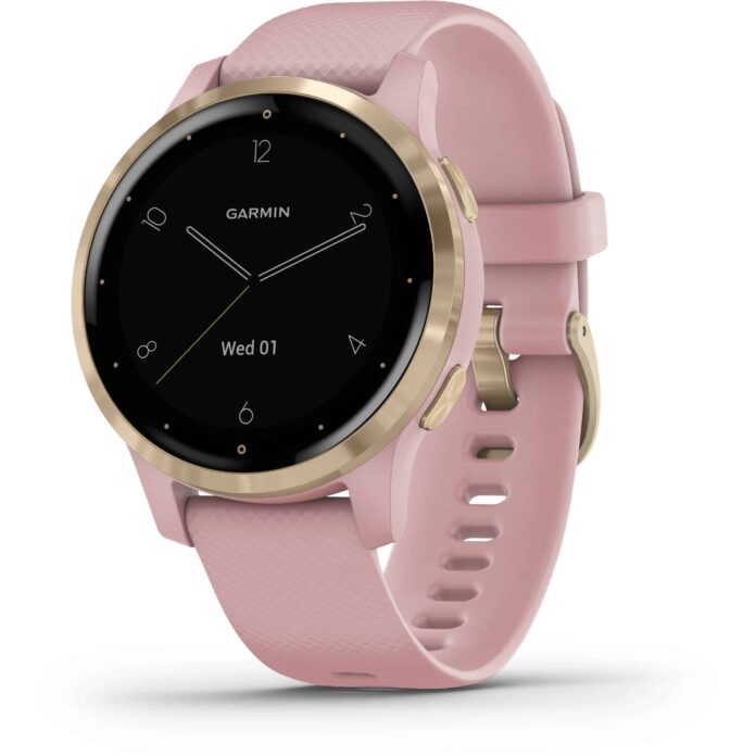 Đồng hồ Garmin vivoactive 4S (40mm, Dust Rose)