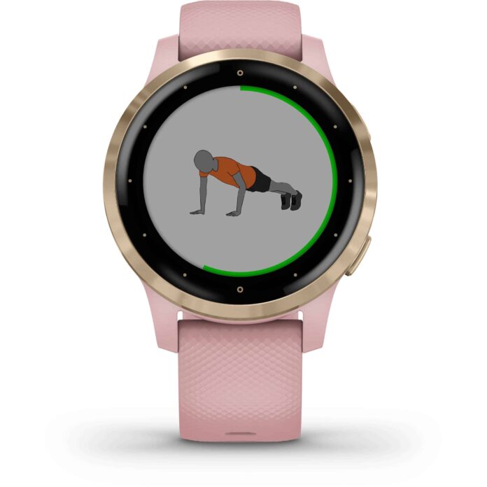 Đồng hồ Garmin vivoactive 4S (40mm, Dust Rose)