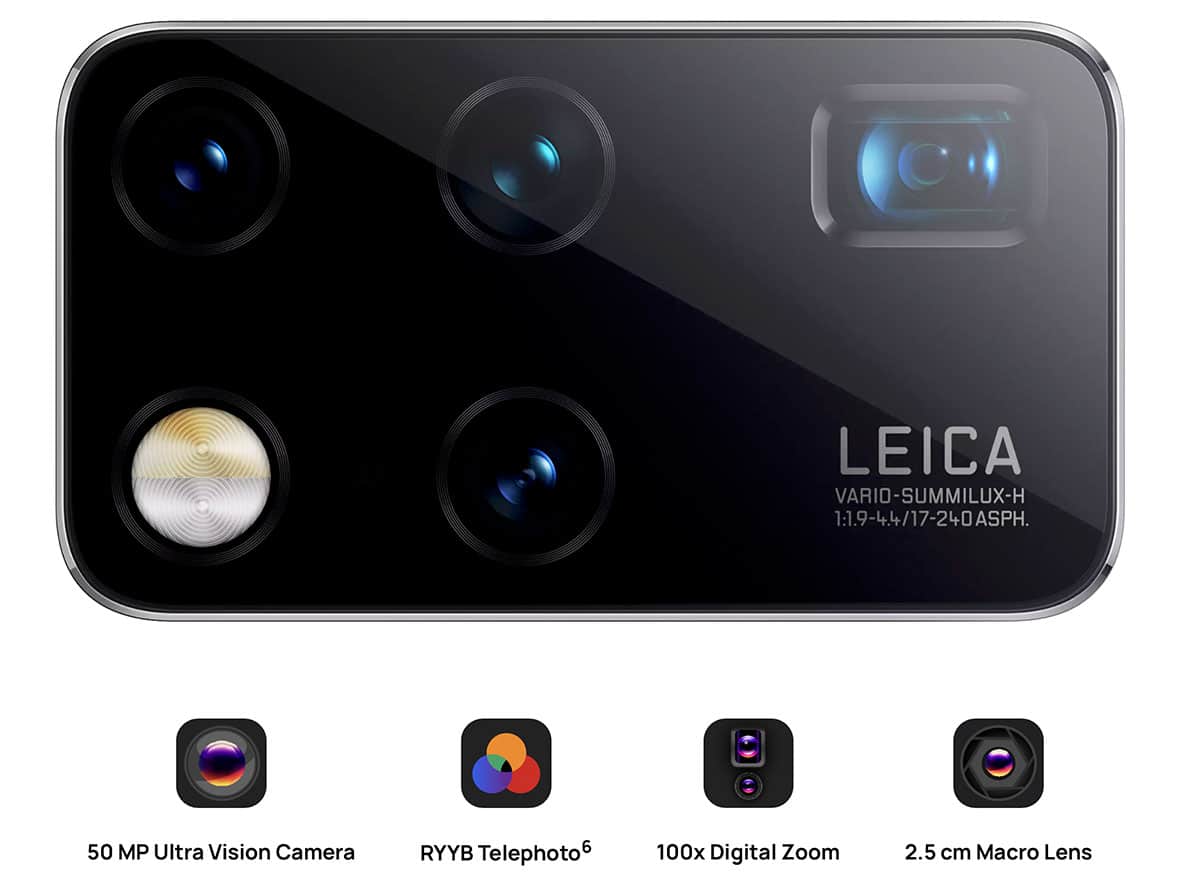 huawei mate x2 camera tech features