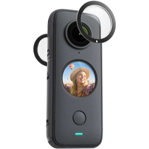 kính bảo vệ Insta360 One X2 trên camera