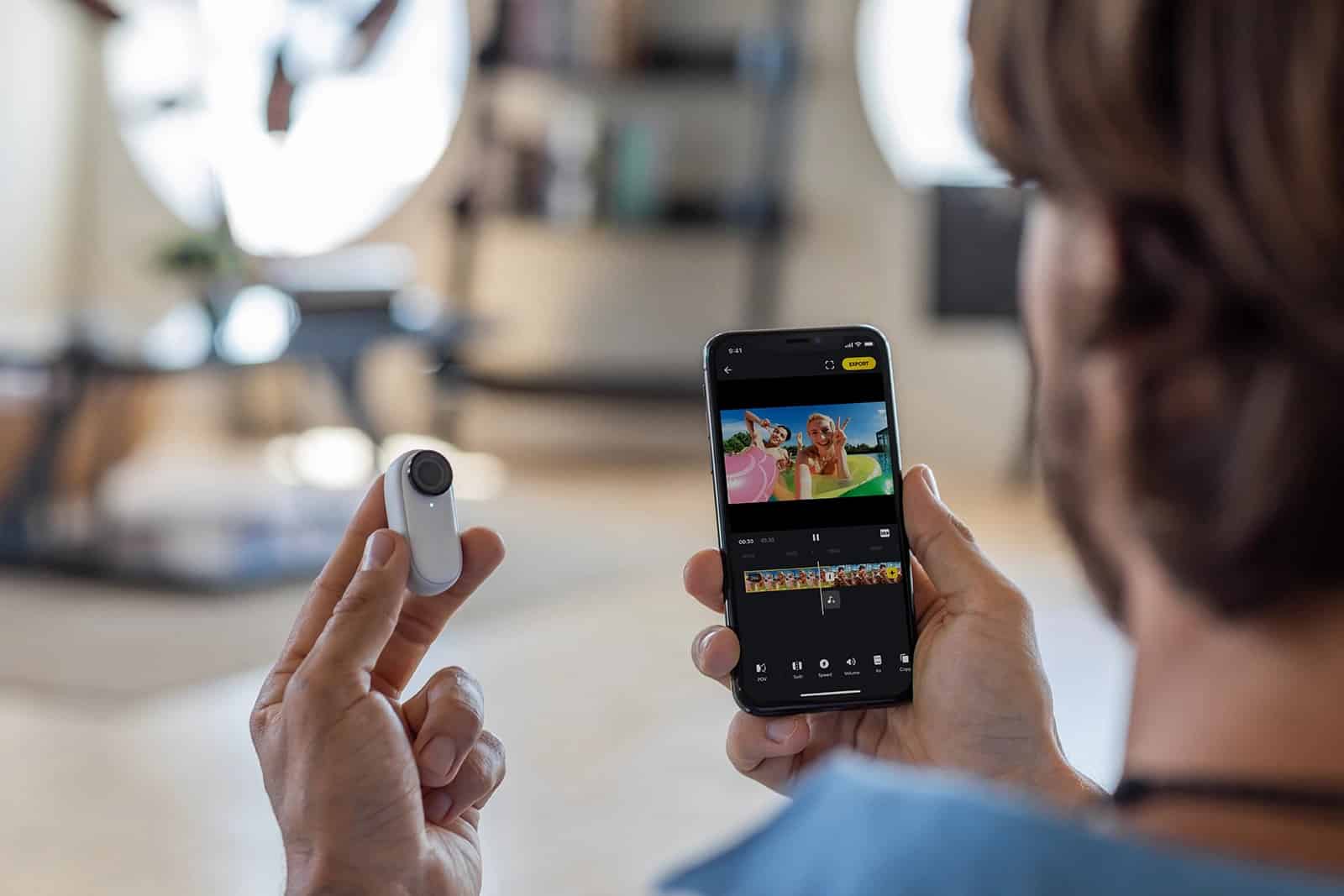 Insta360 Go 2 ra mắt, camera hành trình nhỏ nhất thế giới nhưng vẫn có chống rung và quay 1440p