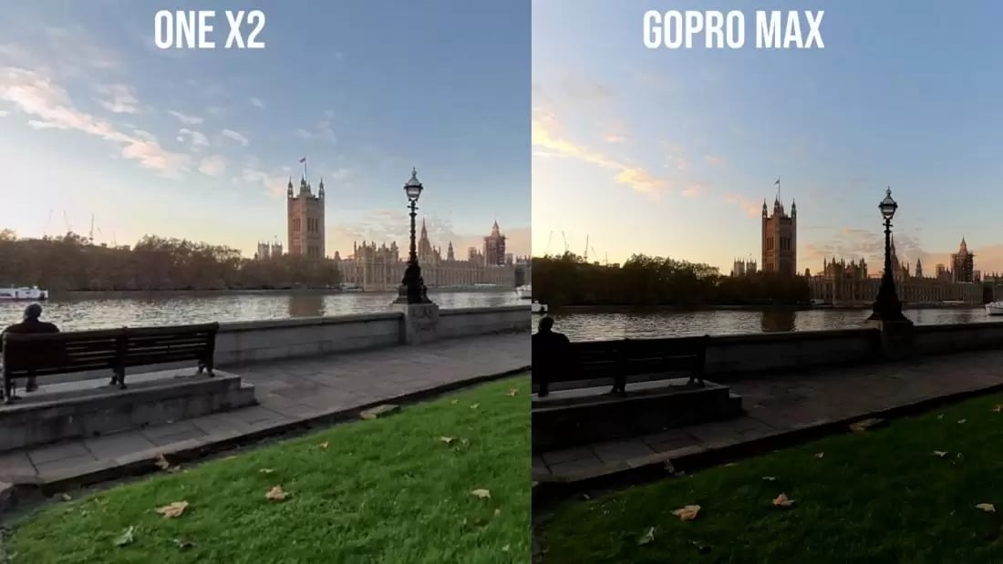 One X2 vs Go Pro