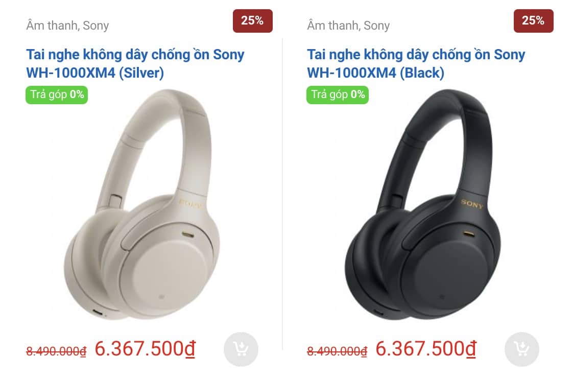 Flash sale tai nghe Sony nhân ngày Quốc Tế Phụ Nữ 8/3, giảm giá lên tới 1.8 triệu đồng