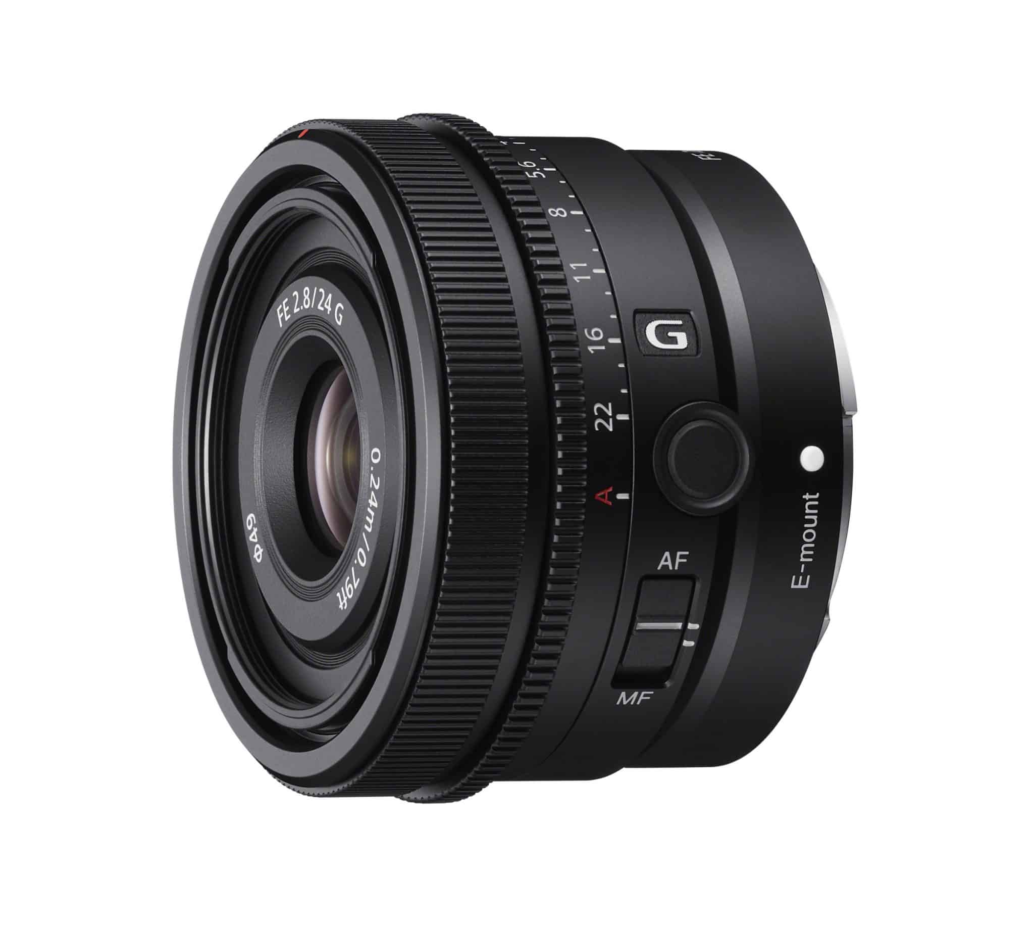 Sony ra mắt bộ ba ống kính một tiêu cự 24mm F2.8 G, 40mm F2.5 G và 50mm F2.5 G