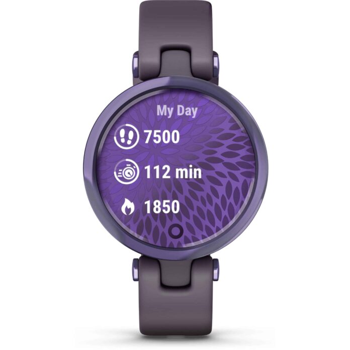 Đồng hồ Garmin Lily (Sport Edition, Midnight & Deep Orchid)