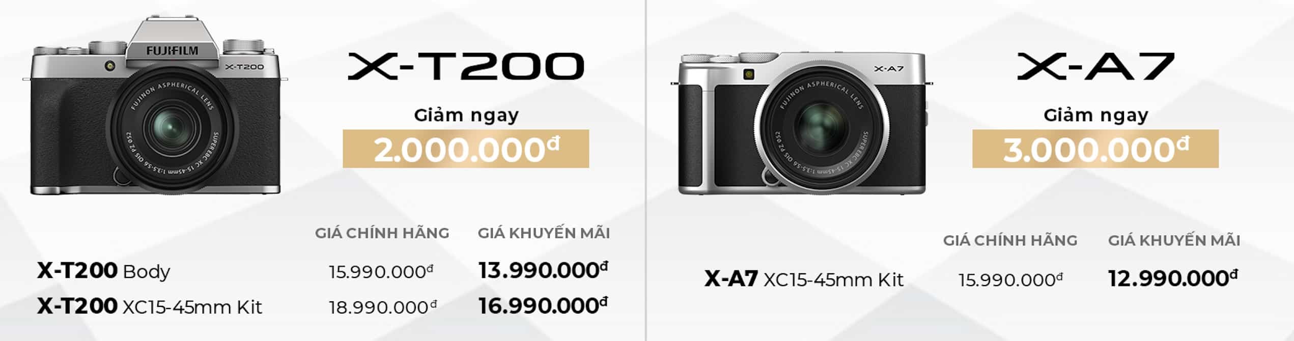 Tháng Tư rực rỡ, ưu đãi ngỡ ngàng với combo Fujifilm X-T30, X-E4, X-T200 và X-A7 tại WinWinStore