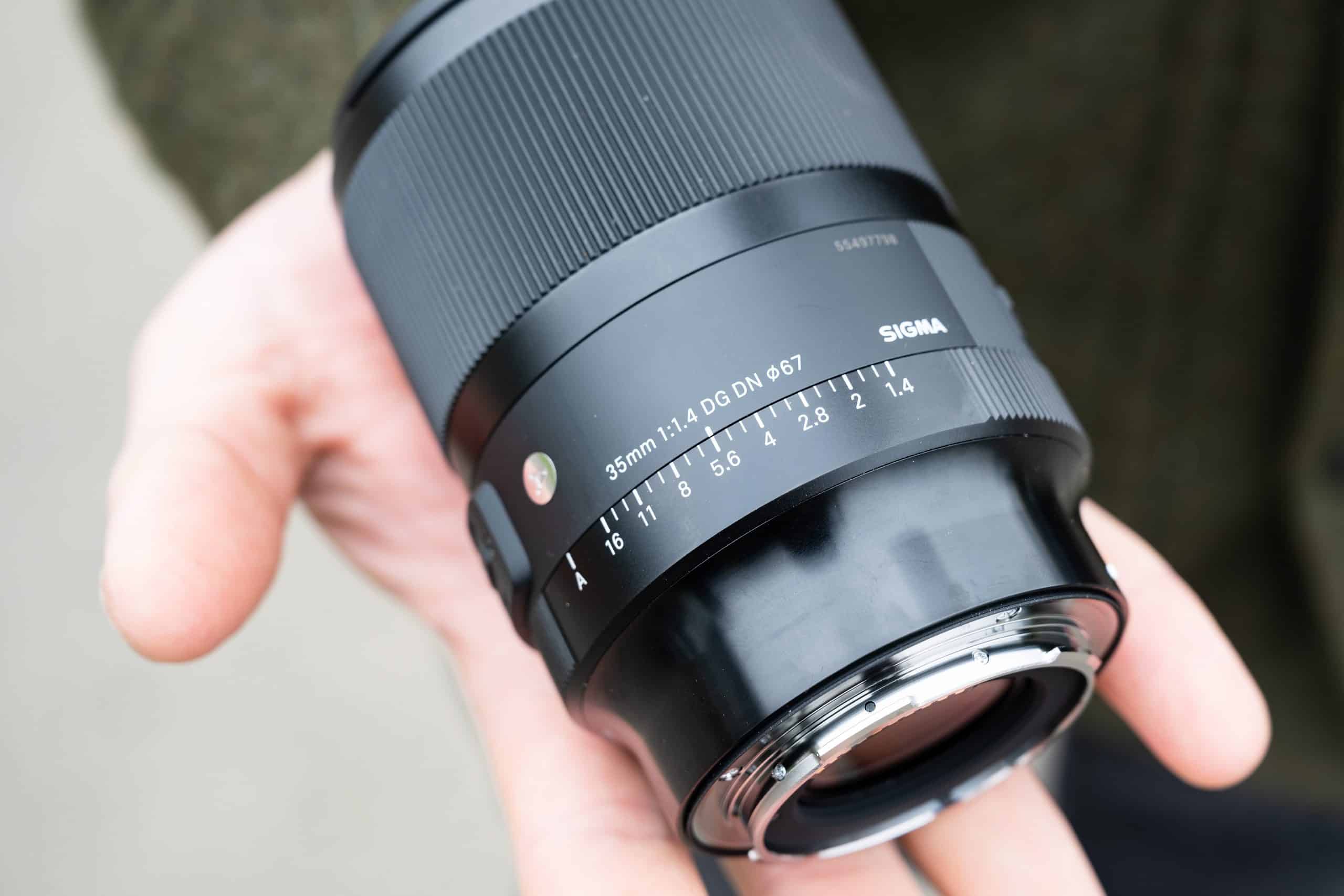 Ống kính Sigma 35mm F1.4 DG DN Art cho Sony E