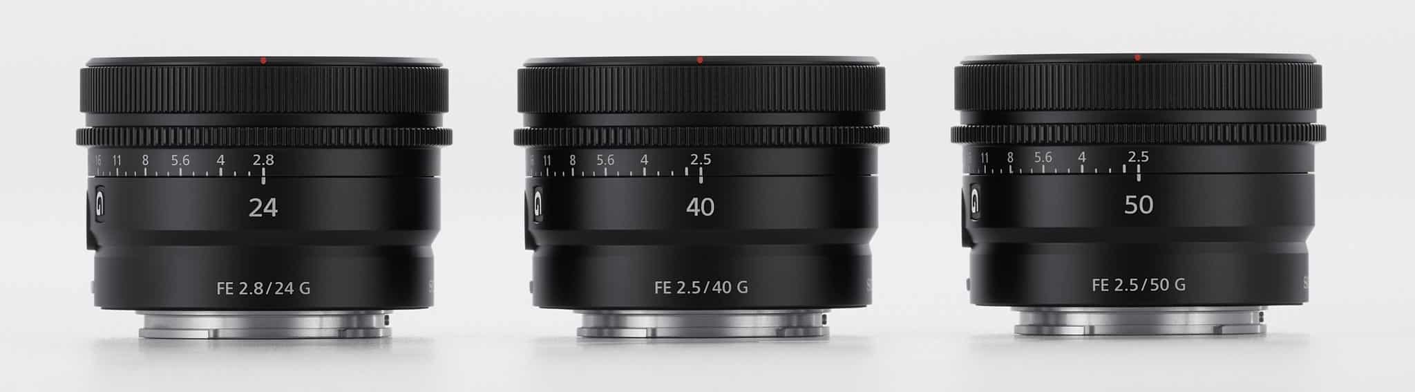 Đặt trước bộ ba ống kính gọn nhẹ 24mm F2.8, 40mm F2.5 và 50mm F2.5 tại WinWinStore