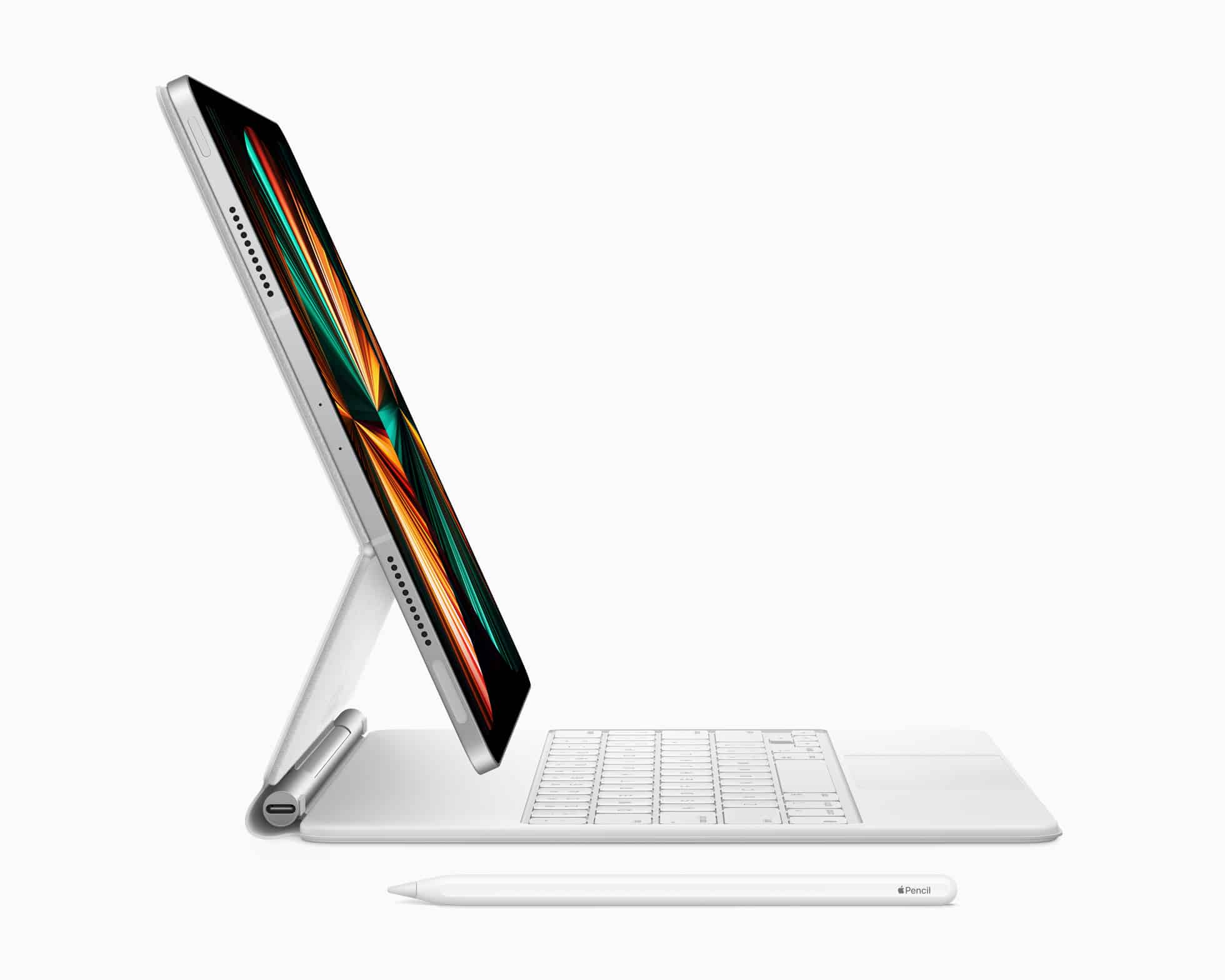 apple ipad pro spring21 magic keyboard side white 04202021