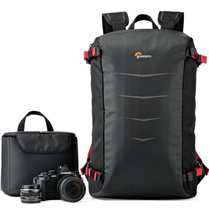 Balo Lowepro Matrix BP 23L (Black/Red)