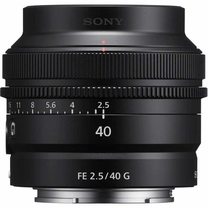 Ống kính Sony FE 40mm F2.5 G