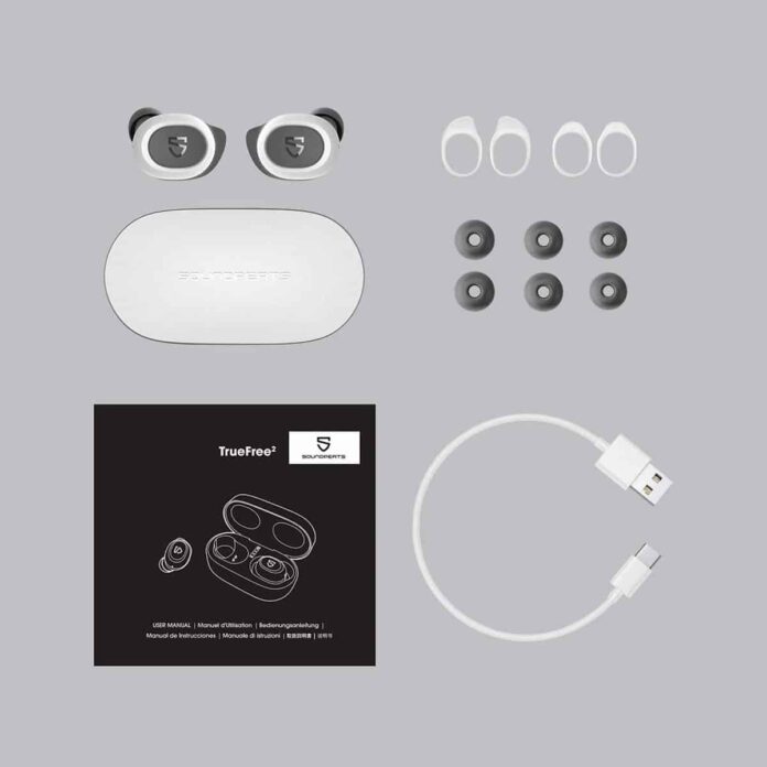 Tai nghe Soundpeats TrueFree 2 (White)