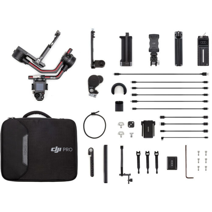 Tay cầm chống rung DJI RS 2 Pro Combo (Ronin S2)