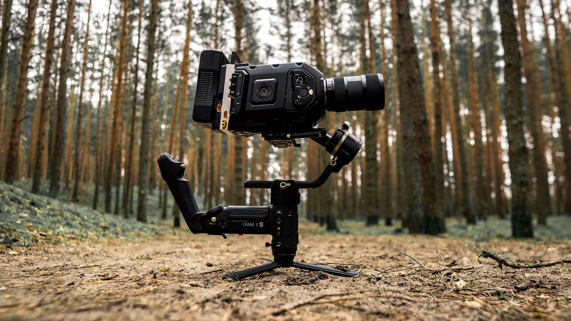 Tay cầm chống rung Zhiyun Crane 3S