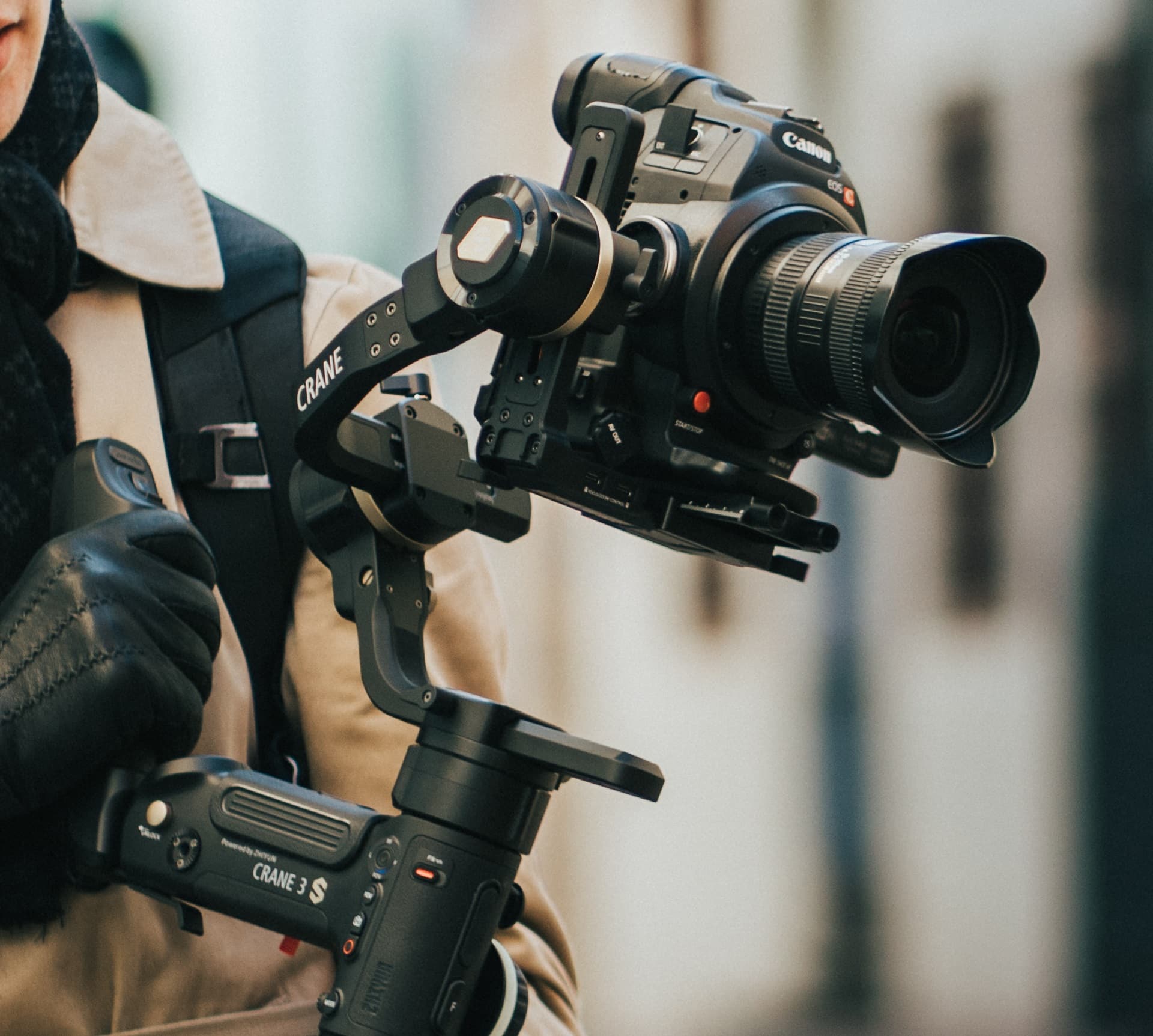 Tay cầm chống rung Zhiyun Crane 3S