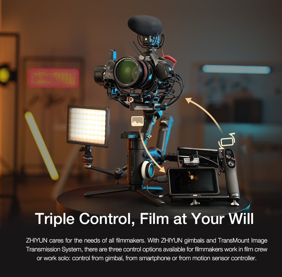 Tay cầm chống rung Zhiyun Crane 3S Pro