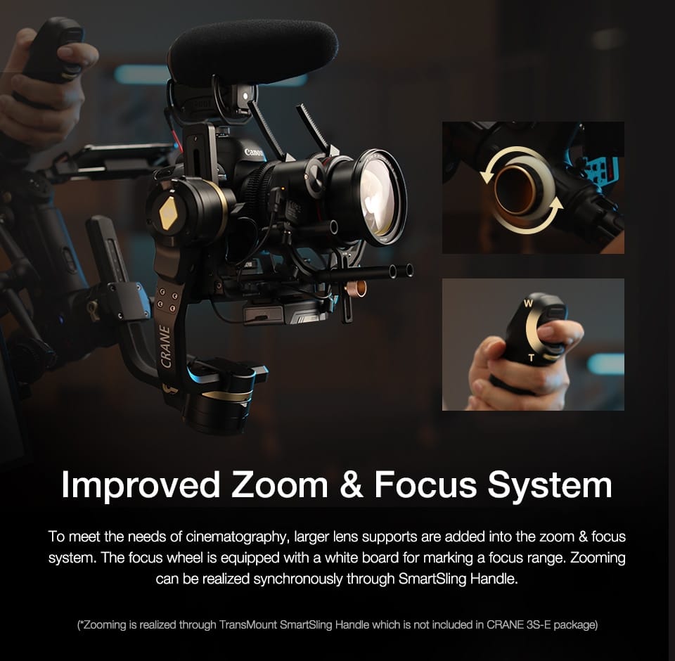 Tay cầm chống rung Zhiyun Crane 3S Pro