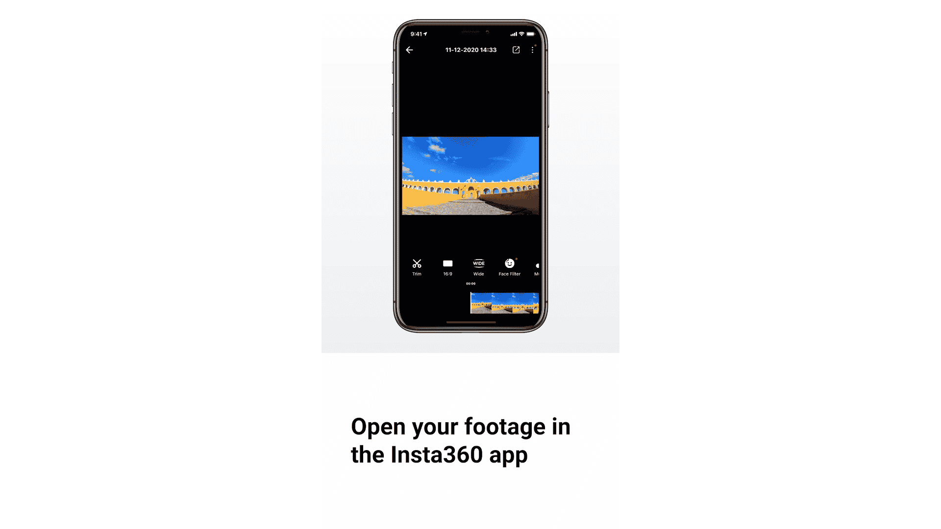 giam meo video insta360 go2 3