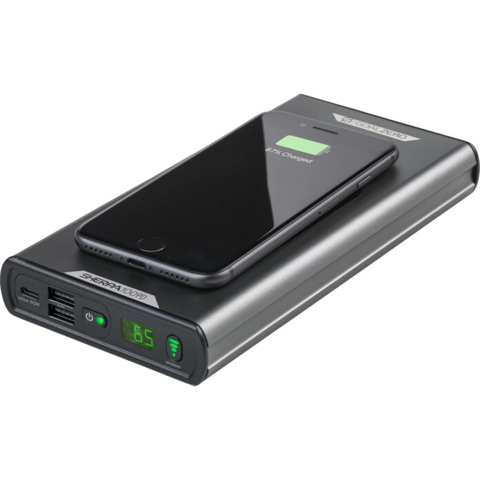 Pin sạc dự phòng không dây Sherpa 100PD 25600 mAh