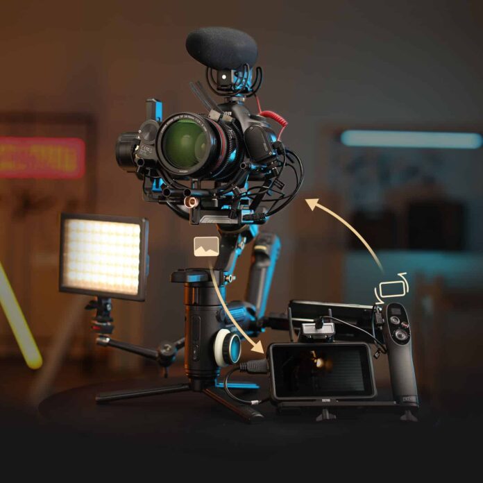 Tay cầm chống rung Zhiyun Crane 3S Pro