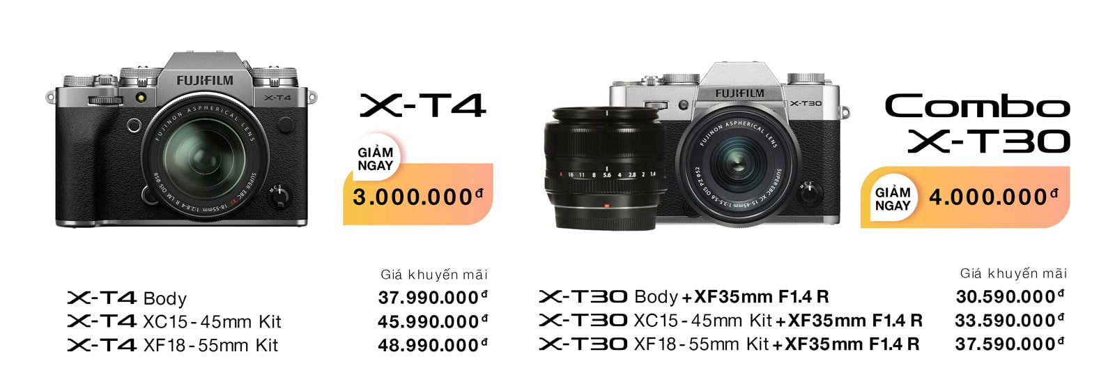 Săn DEAL HÈ TO ưu đãi lên tới 4 triệu dành cho máy ảnh Fujifilm