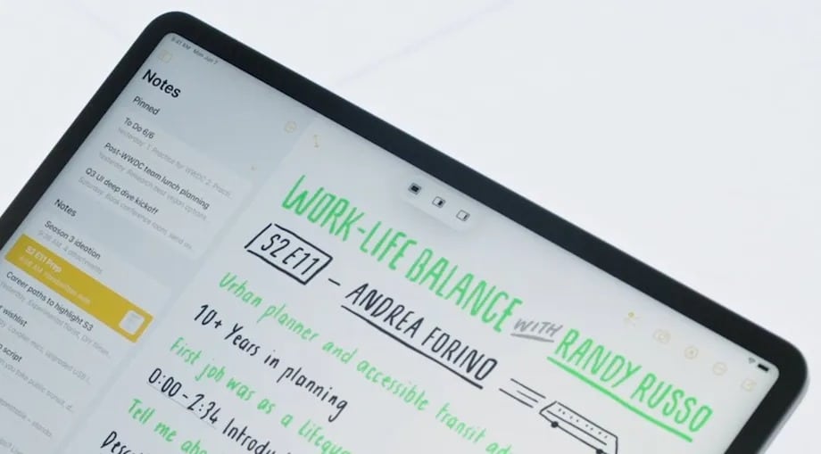 Apple iPadOS Feature1