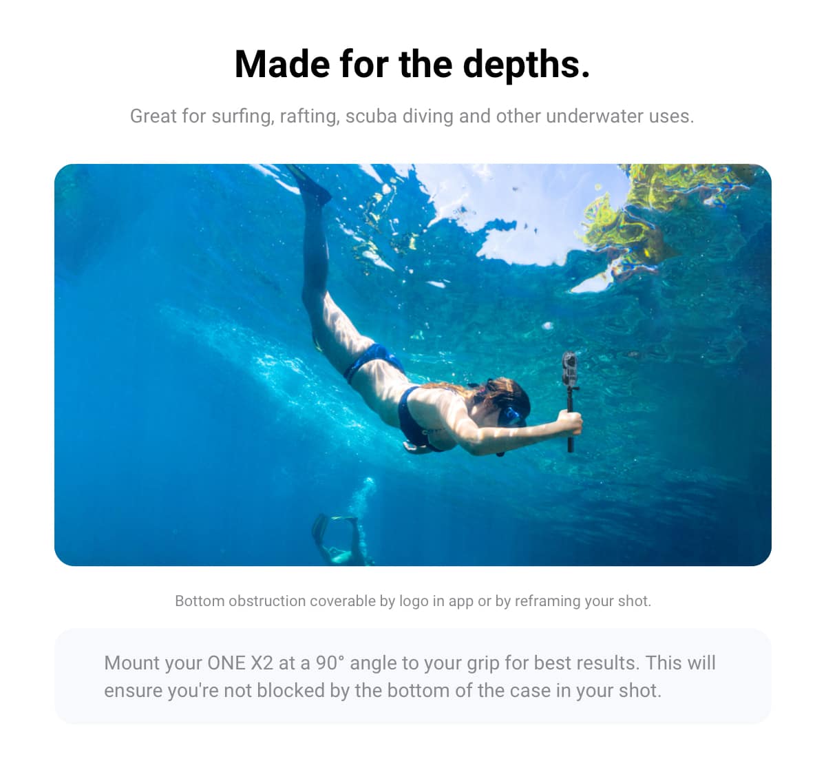 Dive Case Insta360 One X2 01