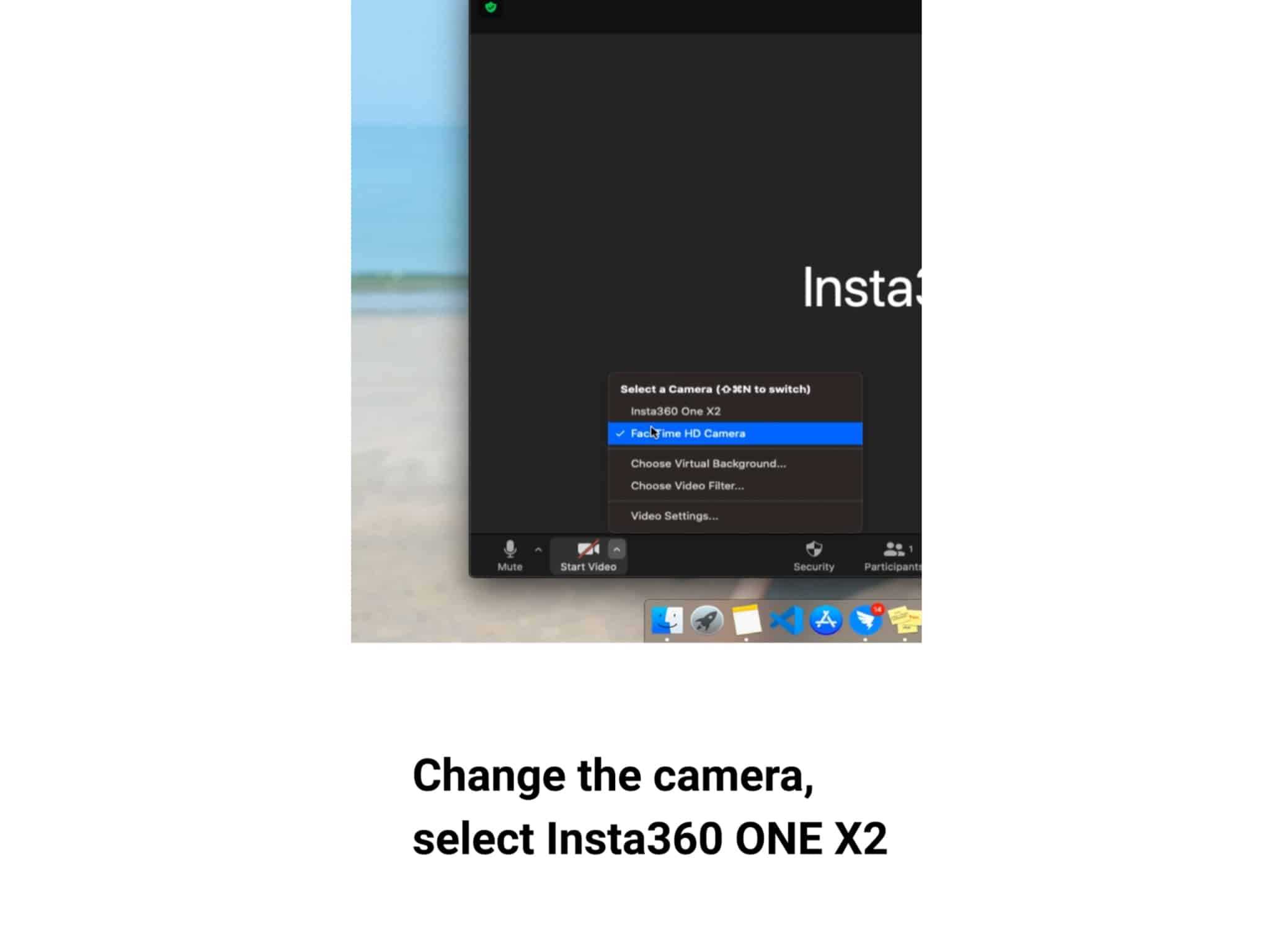 Su dung Insta360 OneX2 lam webcam 11