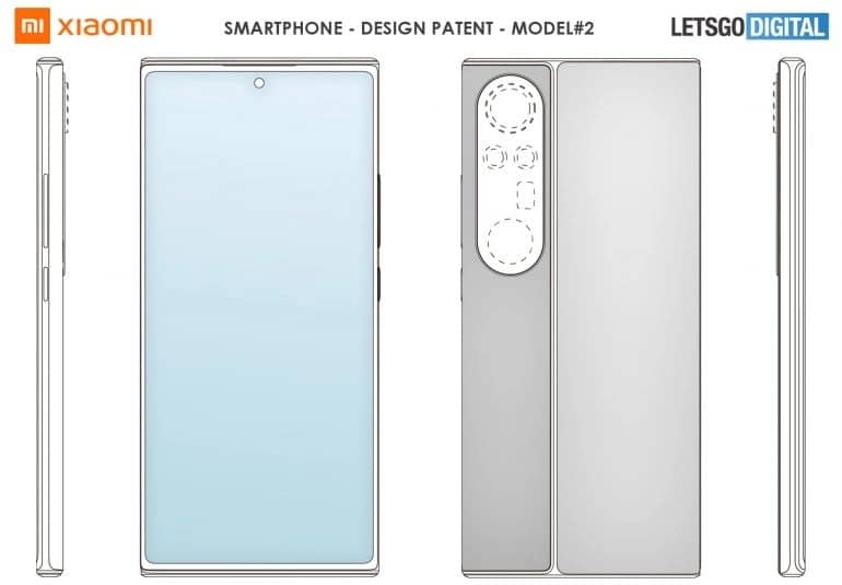 Xiaomi nộp bằng sáng chế mới cho 3 smartphone với cụm camera siêu to