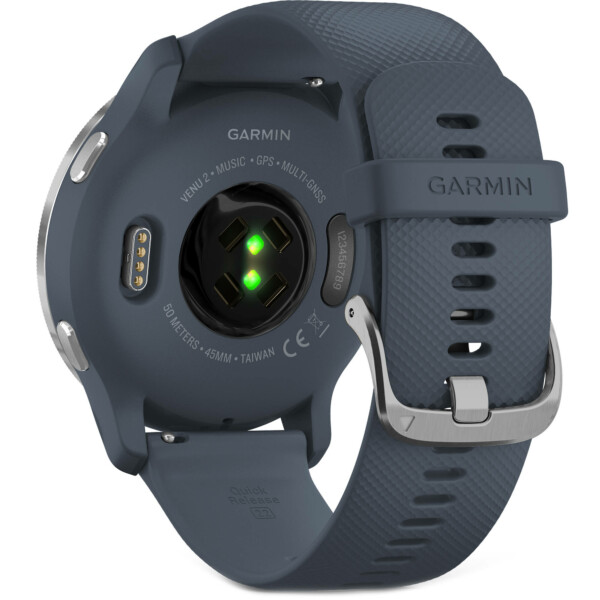 Đồng hồ Garmin Venu 2 (Silver & Granite Blue)