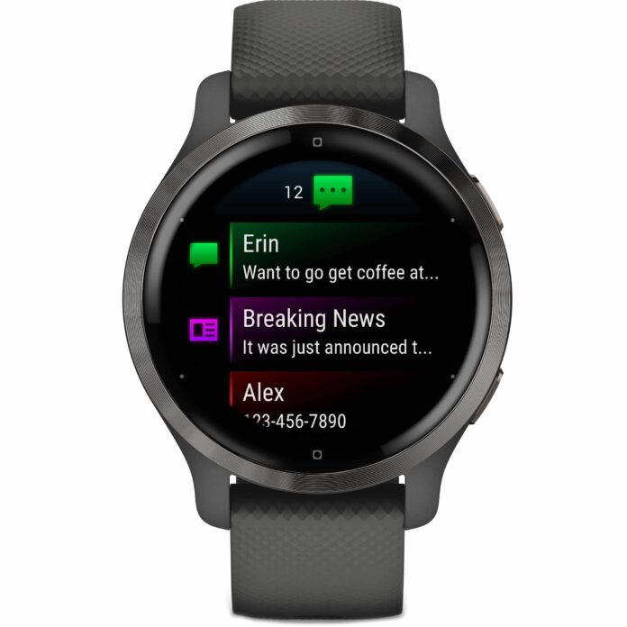 Đồng hồ Garmin Venu 2S (Slate  & Graphite)