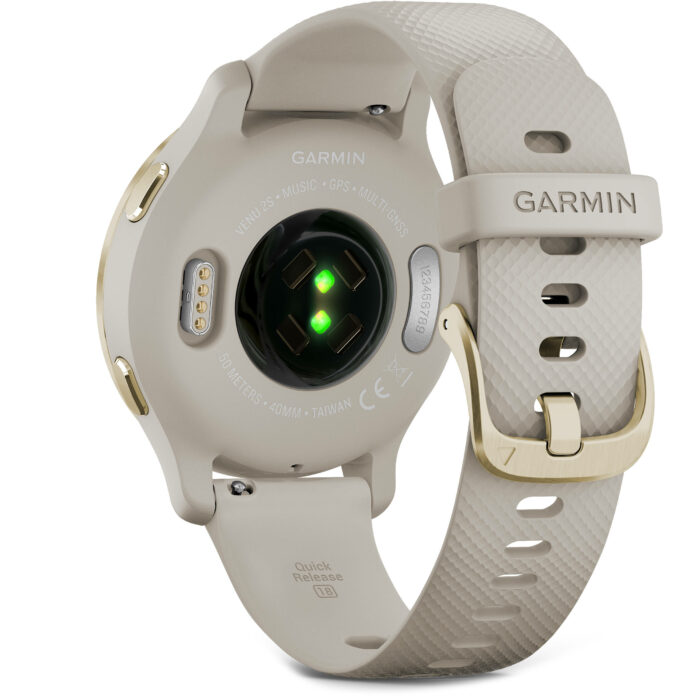Đồng hồ Garmin Venu 2S (Light Gold & Light Sand)