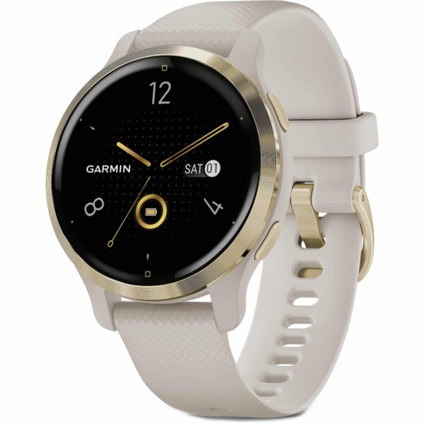 Đồng hồ Garmin Venu 2S (Light Gold & Light Sand)
