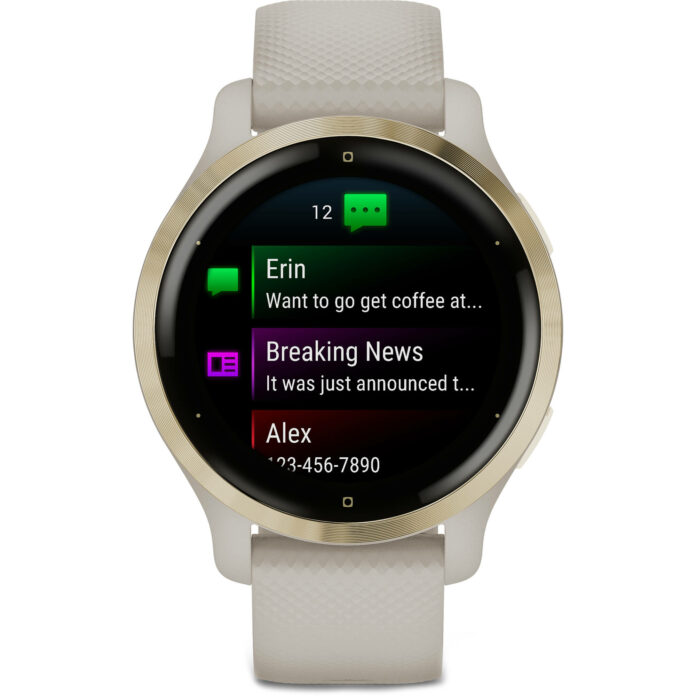 Đồng hồ Garmin Venu 2S (Light Gold & Light Sand)