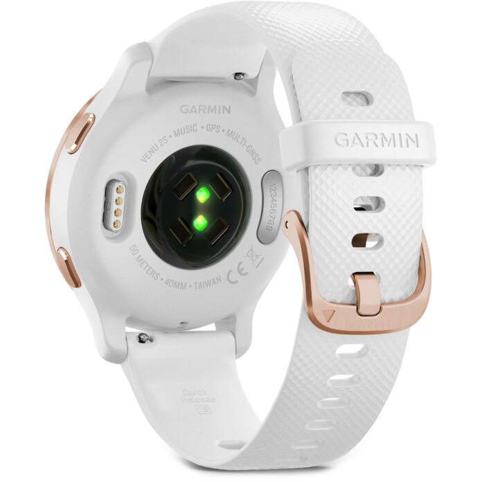 Đồng hồ Garmin Venu 2S (Rose Gold & White)