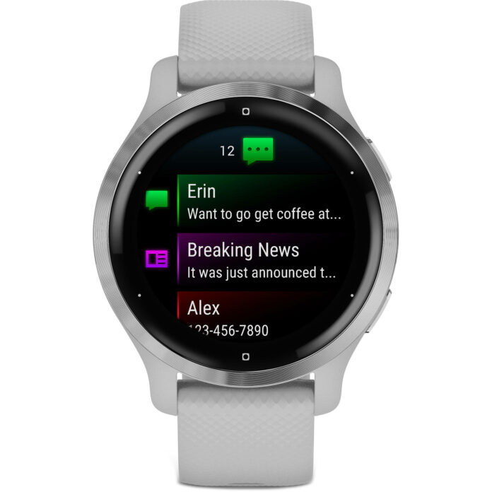 Đồng hồ Garmin Venu 2S (Silver & Mist Gray)