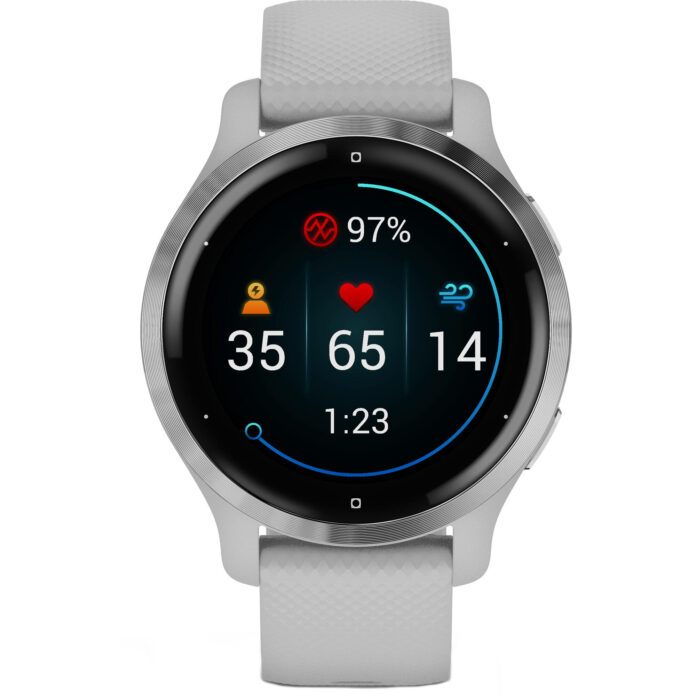 Đồng hồ Garmin Venu 2S (Silver & Mist Gray)
