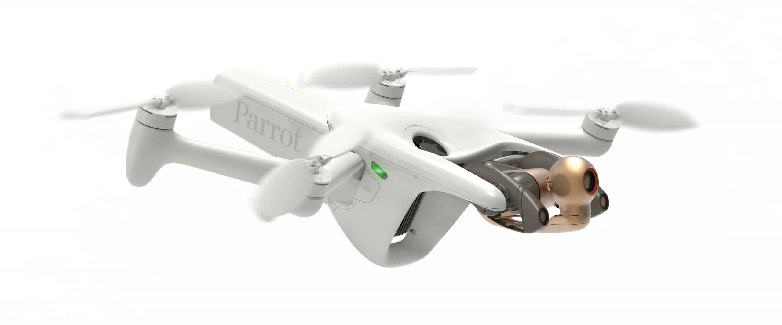 Flycam Anafi AI từ Parrot sở hữu thiết kế độc đáo, tích hợp 4G