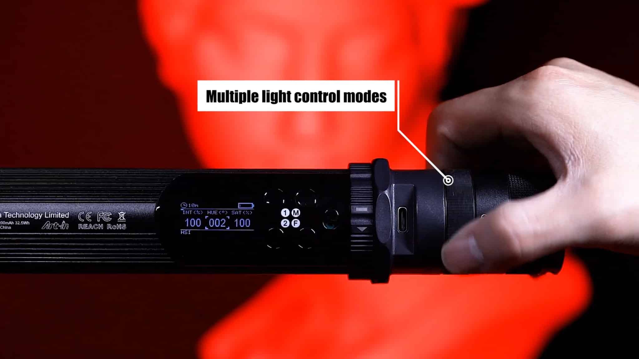 Den led cam tay Iwata Master R MA 01 RGB 7