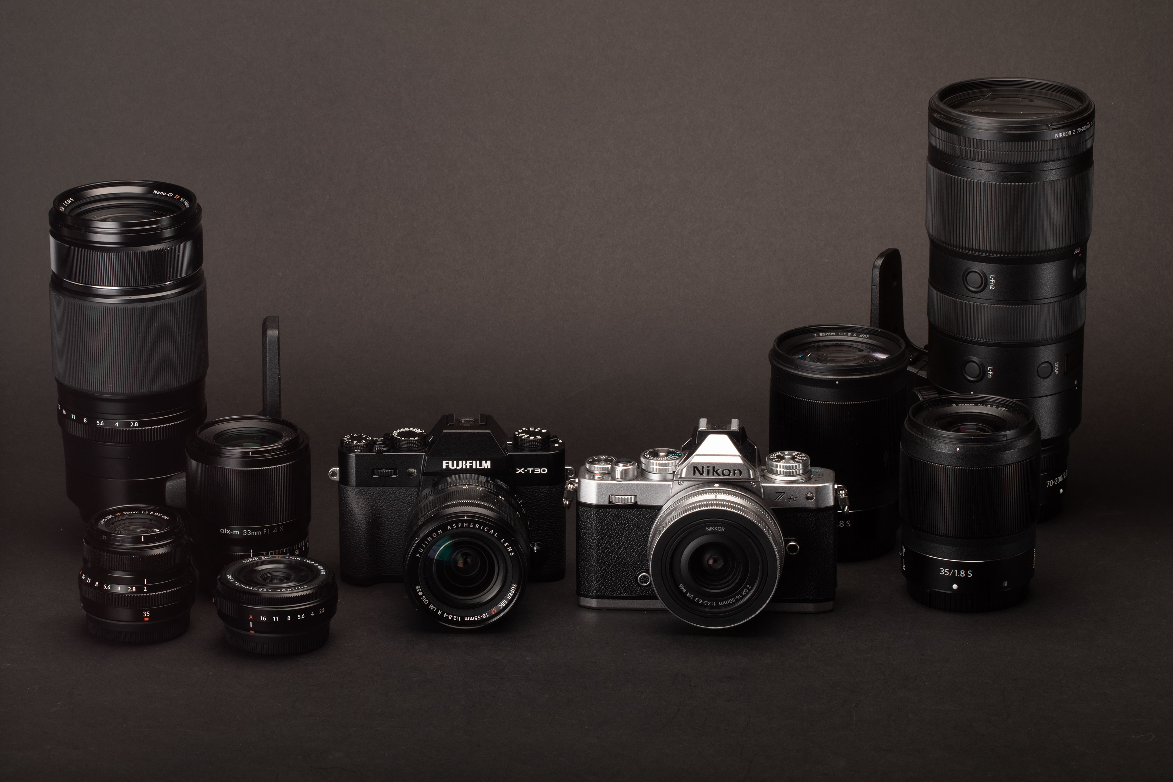 Nikon Zfc Fujifilm X T30 09